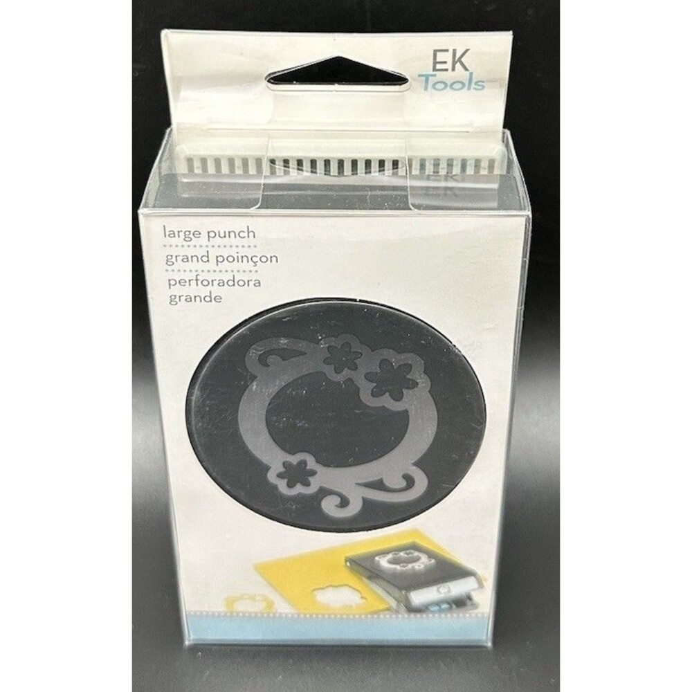 EK Success Tools Large Daisy Flourish Frame  Paper Punch 54-30093